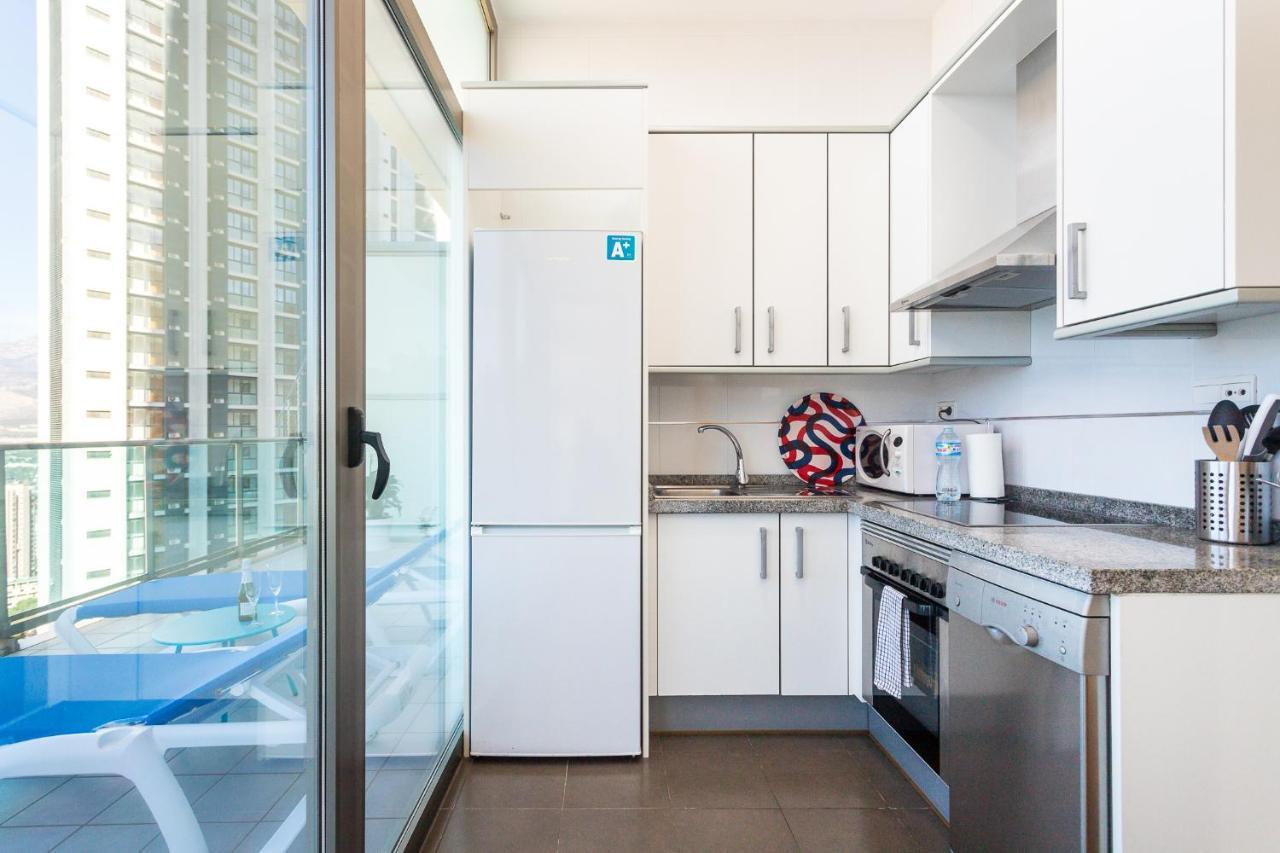 Ferienwohnung Skyline 10 Gran Terraza Privada Con Vistas Espectaculares Benidorm Exterior foto