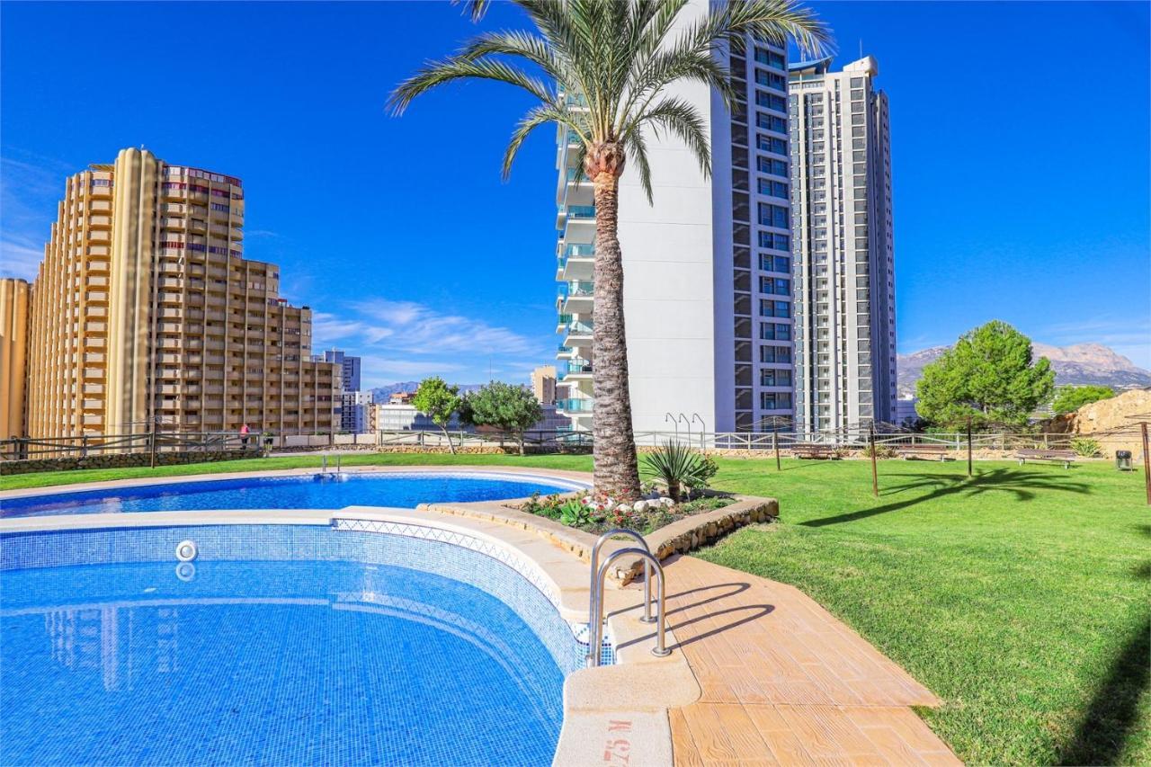 Ferienwohnung Skyline 10 Gran Terraza Privada Con Vistas Espectaculares Benidorm Exterior foto